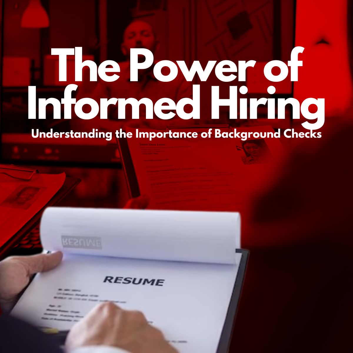 Background checks are vital for verifying candidate credentials, assessing risk, and ensuring a safe work environment